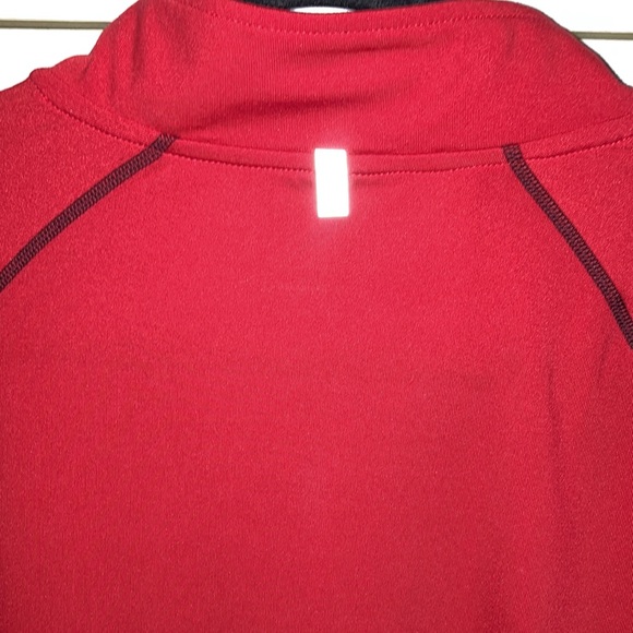 Ohio State red 1/4 zip long sleeve size L - Picture 5 of 10